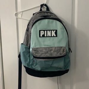 PINK Blue backpack